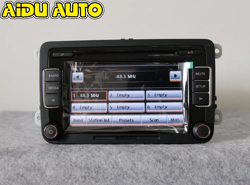 Автомагнитола стерео USB AUX RVC камера версия RCD510 с кодом для VW Golf 5 6 Jetta MK5 MK6 Passat B6 CC B7 Polo