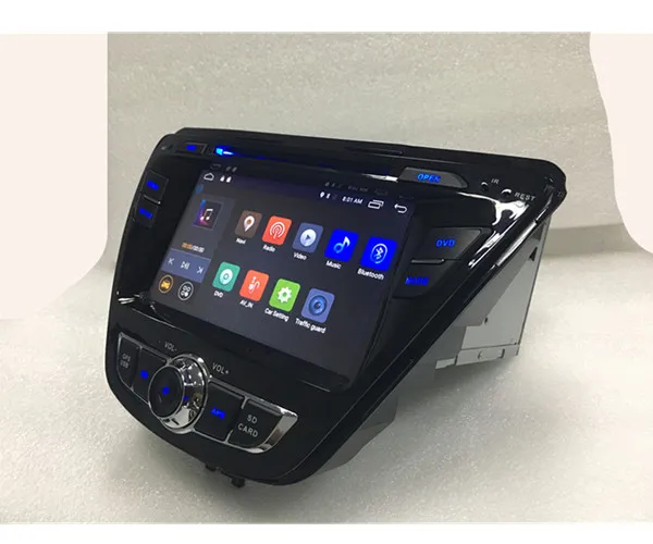Top Elantra radio Android 6.0 Car DVD GPS For Hy undai Elantra 2014 Car Audio Stereo with 1024*600 Capacitive screen Wifi 3G 4G 13