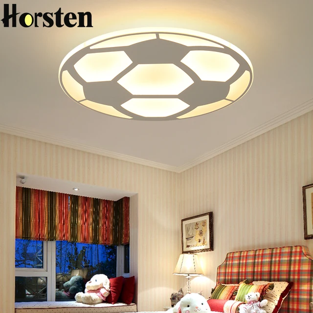 Creative Kids Room Lighting Acrylic Football Design Led Ceiling Creative Kids Room Lighting Acrylic Football Design Led Ceiling Lights For Baby Bedroom Ultra