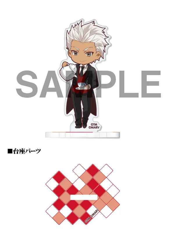 Аниме-стенд Fate/Extella Umbral Star Fate Saber Altera Karna Jeanne d'Arc Cu Chulainn Elizabeth Bathory акриловая подставка - Цвет: 01 Archer