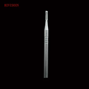 

12pcs/lot HP Dental Carbide Bur Straight Dome Cross - Cut for High Speed Handpiece, Dental Clinic lab material