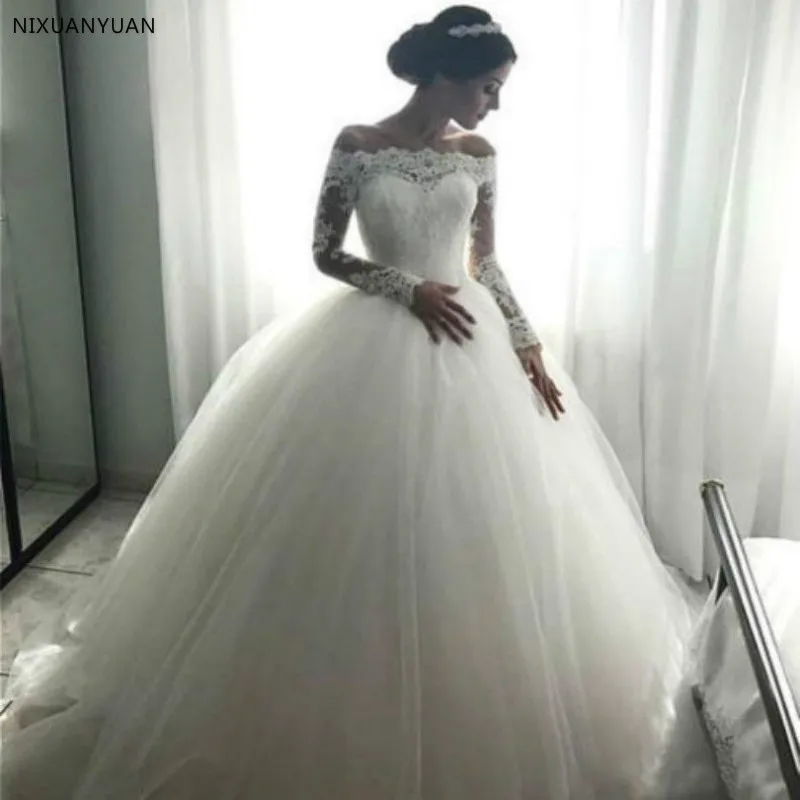 Кружевное Свадебное Платье Vestidos De Noiva свадебное платье для невесты на заказ сексуальное с открытой спиной Бисероплетение перевязи свадебное платье