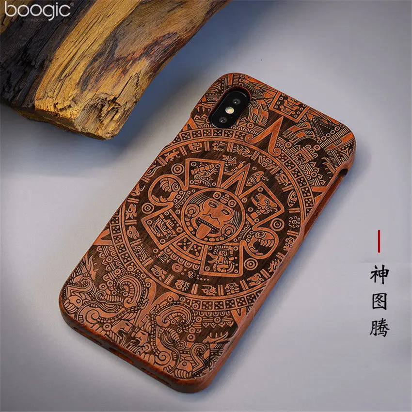 Natural Wood Bamboo Phone Case For iPhone XS Max XR X 8 7 7Plus 6 6 6s plus 5 5s se Cover Wooden Shockproof Protector Coque (18)