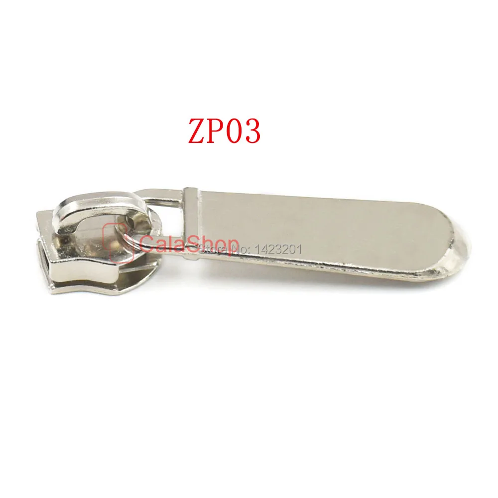 15 шт./лот металлический съемник на молнии ползунок вытяжной Ремонтный комплект