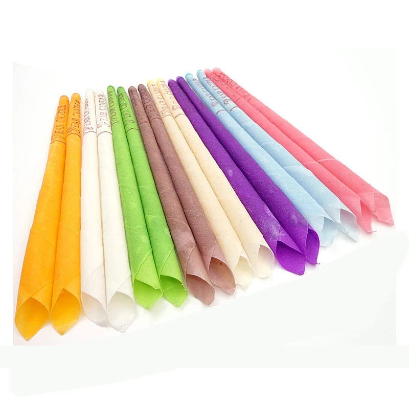 

100pcs 50 Pairs Indian Ear Candles Ear Wax Cleaner Removal Ear Candle Fragrance Candling Essential Oils Wax Cleaning Therapy