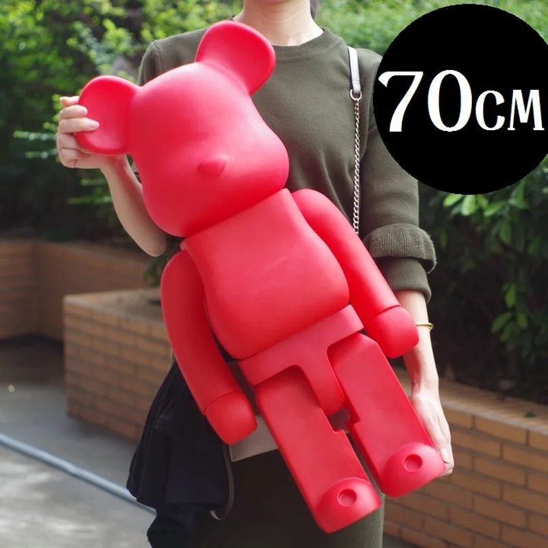 

1000% 70cm Multiple Style Bearbrick Be@rbrick DIY Building Blocks Toy DIY Graffiti Action Figure Gloomy Bear Collectible Model