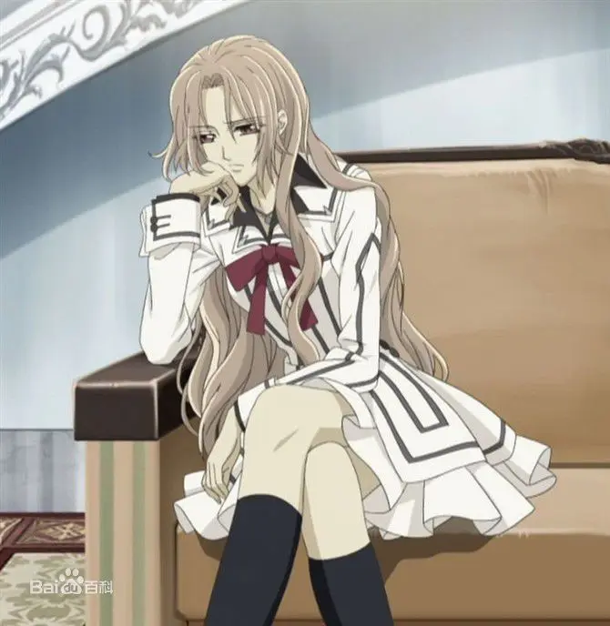

Animation Vampire Knight Souen Ruka cos White Uniform School Uniform Cosplay Clothing Spot Hot Sales
