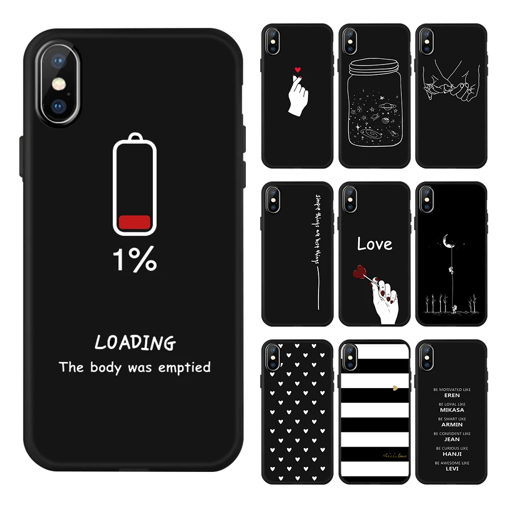 

Funda For iPhone X Case 5 5S 6 6S 7 8 Plus X XS Max XR Cute Animals Cover For iPhone 7 8 Case Soft TPU Capa For iPhone 6 S Case