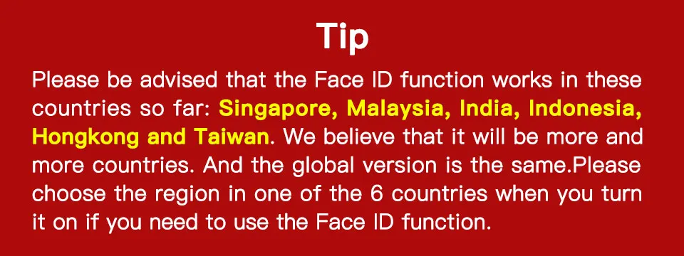 Face unlock