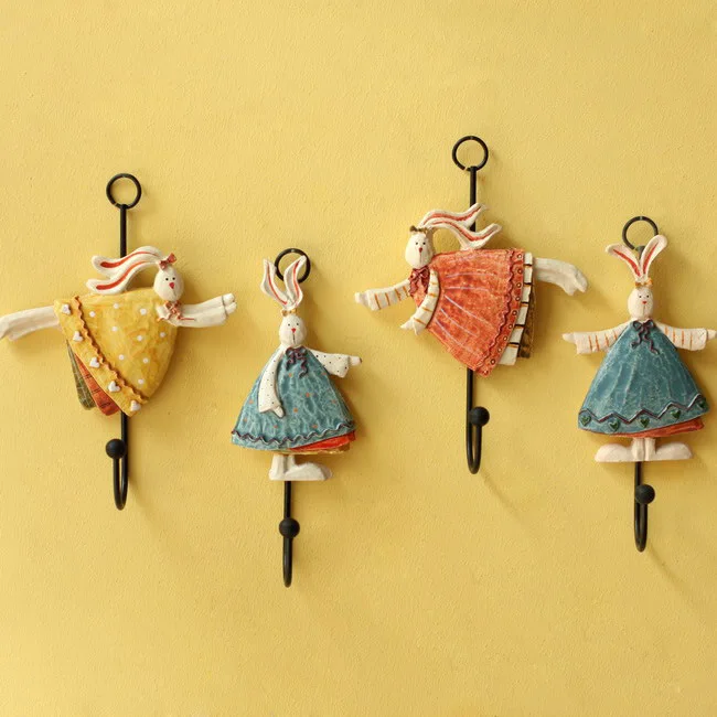 Cute Coat Hooks cute rabbit hooks rustic coat hooks bedroom wall door home Cute Coat Hooks cute rabbit hooks rustic coat hooks bedroom wall door home