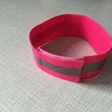 100 шт платье эскорт отражающий свет безопасности повязки степень герметичности эластичный луч силы поясной ремень леггинсы руки приносить предупреждающую ленту