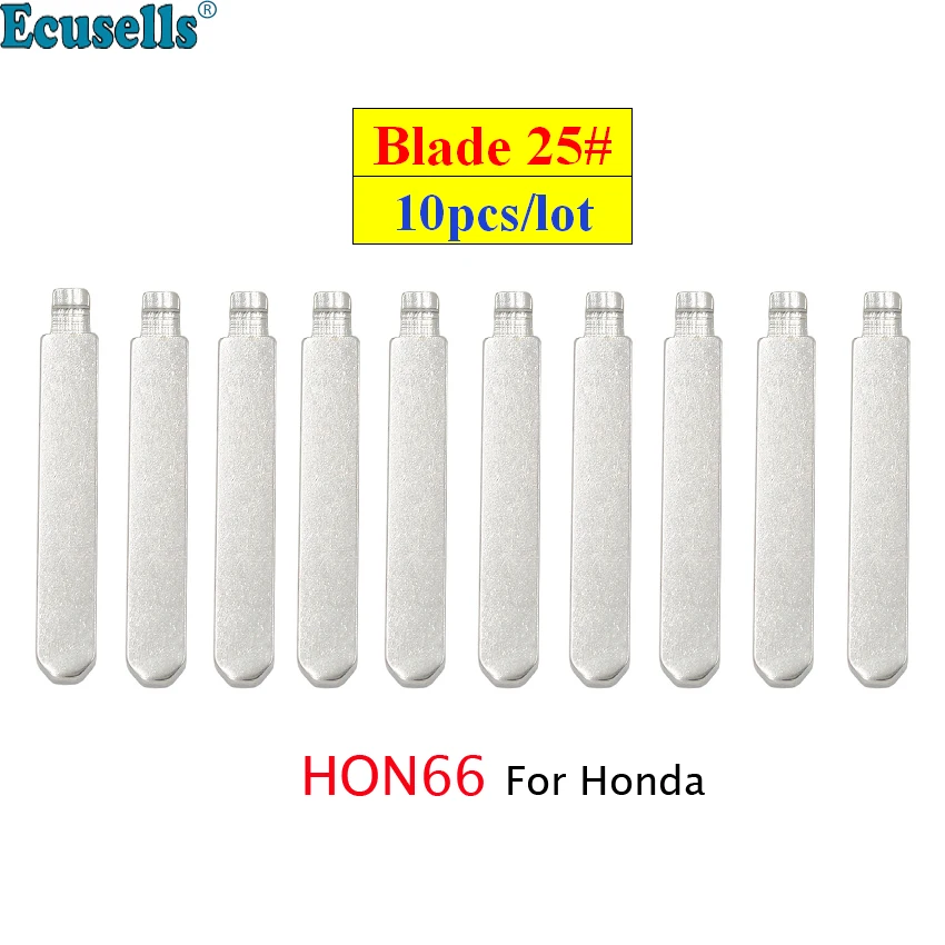 

10pcs/lot Universal Remotes Flip Blade 25# for KD Remote HON66 HON66FH for Honda Accord Fit City New Odyssey for Acura