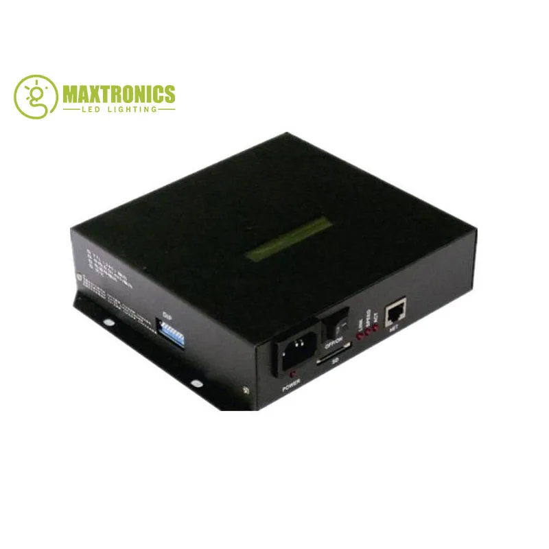 

2016 New T-100K 8 Ports Output Pixel Controller Each Port Support 512-1024 WS2812B Pixels