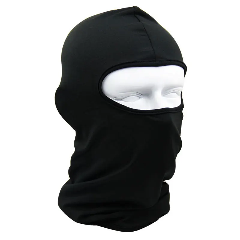 

New Balaclava Mask Windproof Face Neck Guard Masks Ninja Headgear Unisex Hat Winter Casual Solid Masks Hat