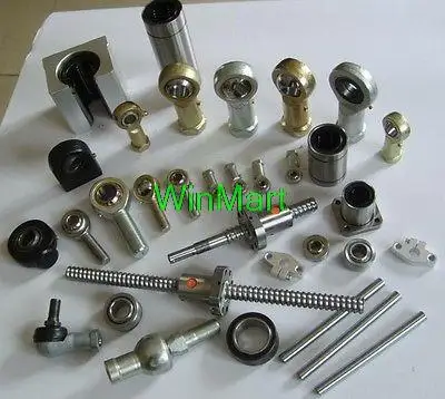 

(2)Round Flange Type 6*12*19mm LMF 6UU CNC Linear Motion Bushing Ball Bearing