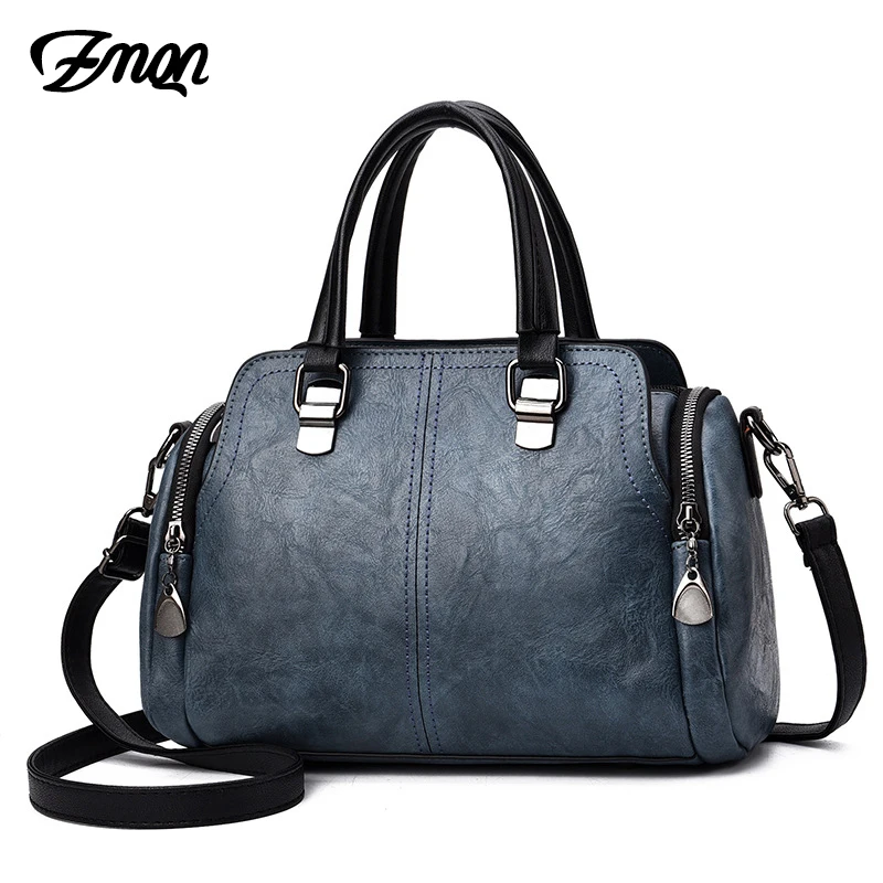 ZMQN Crossbody حقائب للنساء 2019 بو الجلود حقيبة يد فاخرة الأم حقيبة كتف السيدات العلامة التجارية النساء أكياس مصمم Kabelky C683