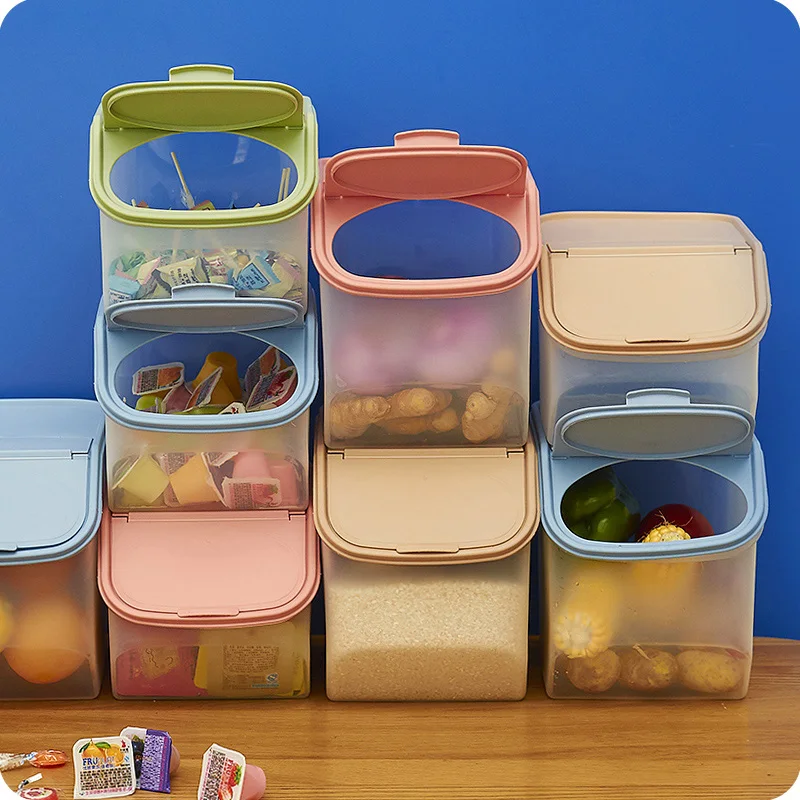 Large sealed cans cereal grains cans snacks candy storage jars storage