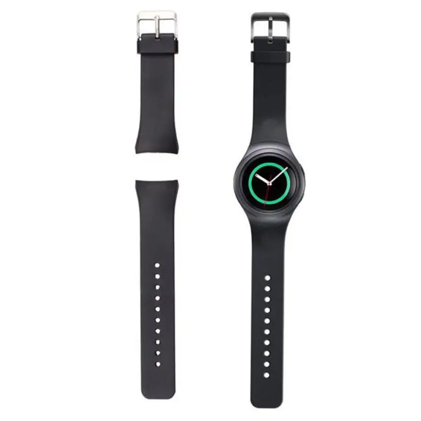 Роскошный силиконовый для часов Ремешок Samsung Galaxy Gear S2 SM R720 Sep 1|samsung gear strap|1 strapssamsung