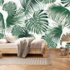Photo Wallpaper 3D Tropical Leaves Banana Leaf Mural Living Room Bedroom Modern Home Decor Wall Paper For Walls Papel De Parede ► Photo 2/6