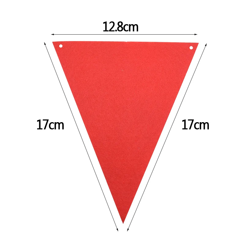 12 шт./компл. 13*17 см флаги строки чувствовал баннер гирлянды на день Рождения овсянка Вымпел детского дня рождения Свадебная вечеринка украшения свадебные принадлежности