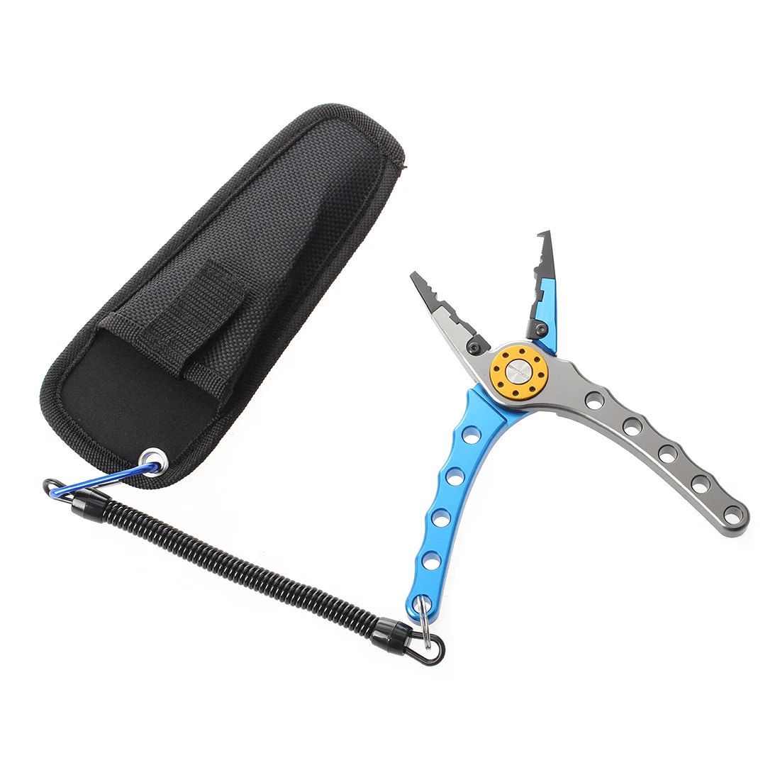 

3 Pcs of (7 "Aluminium gebogene Nase Edelstahl Rachen Angeln Zange Fischen-Zangen Schere Line-Cutter entfernen Hakengeschirr-)