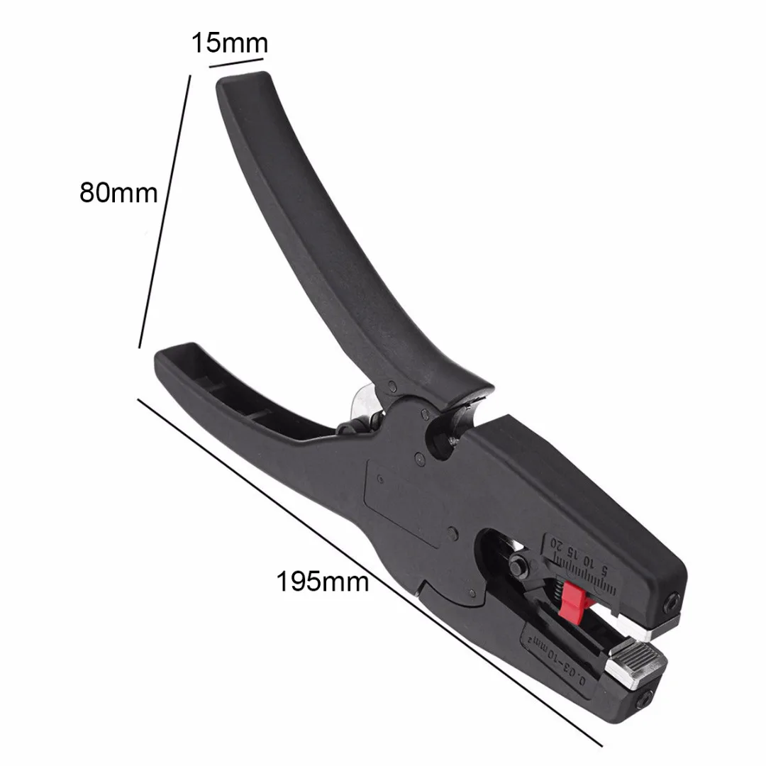 New 0.03-10mm Adjustable Electric Cable Wire Crimper Stripper Stripping Pliers  Multifunctional automatic wire stripping pliers