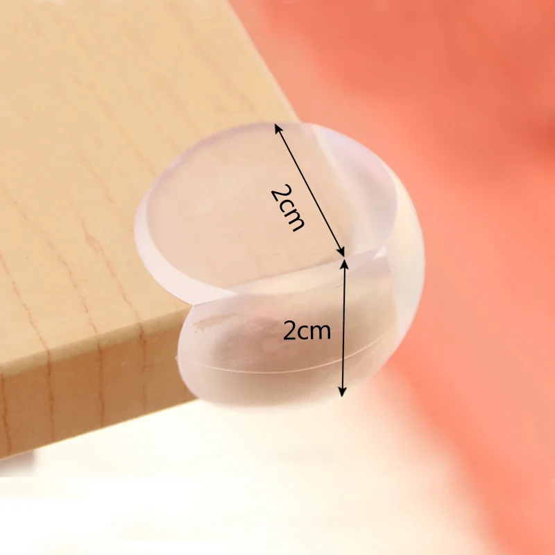 

4pcs Children Protection Table Corner Baby Safety Silicone Protector Children Safety Edge & Corner Guards Protection