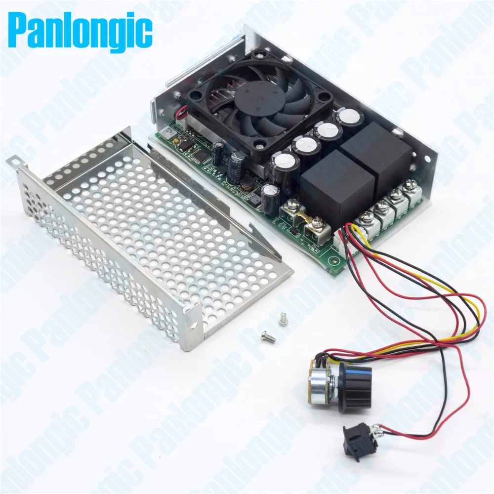 

10-50V 100A 5000W Programable Reversible DC Motor Speed Controller PWM Control 12V 24V 36V 48V Forward Reverse Switch