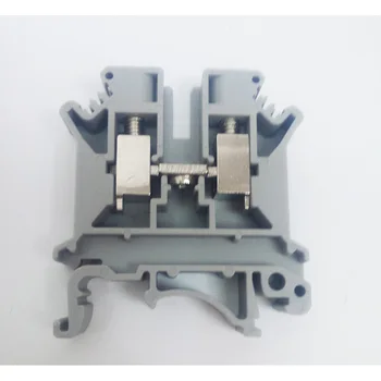 

100pcs UK-6N DIN rail universal class Terminal Splice lug plate phoenix type Uneiversal Terminal Blocks Screw Type FREE SHIPPIN