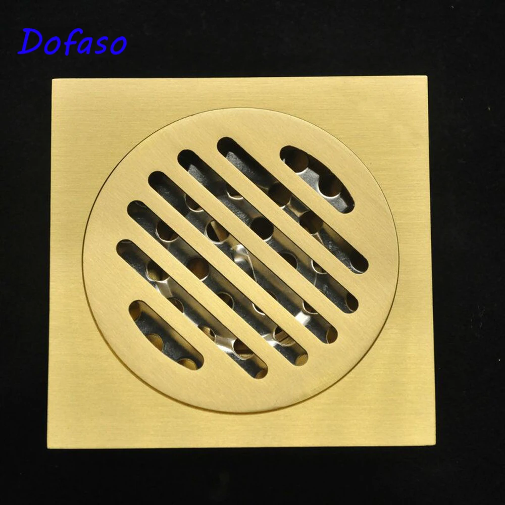 

Dofaso 10/15/20cm shower drain waste floor drain bathroom and kitchen square big shower drain shower room accessories drainage