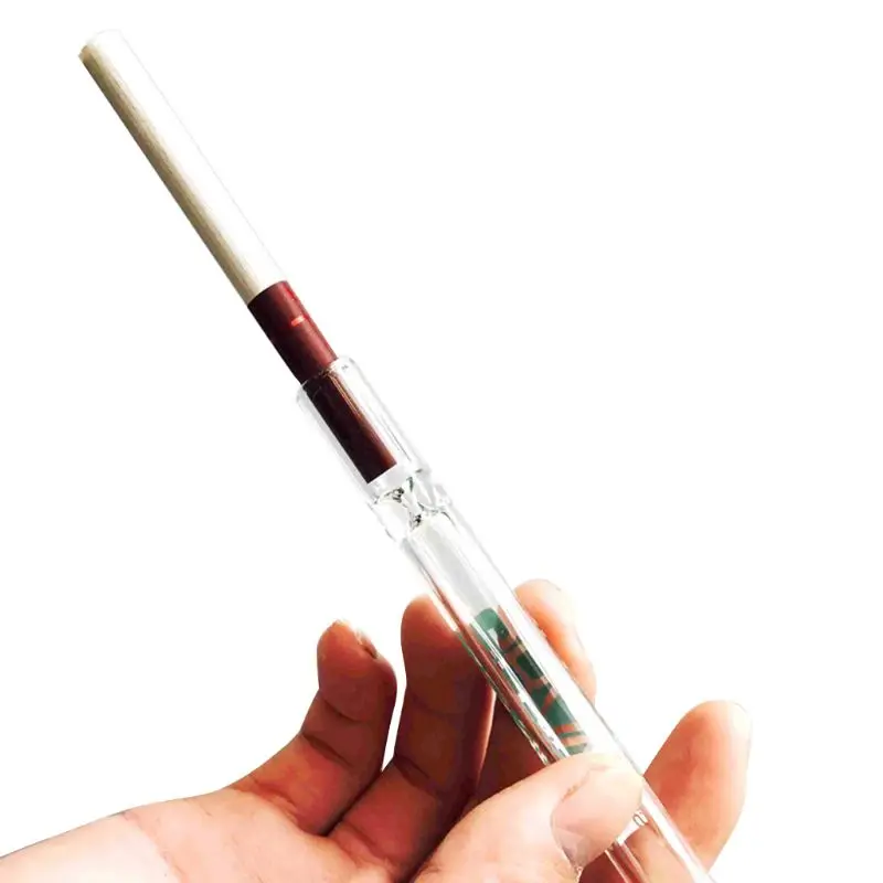 

Original Glass Filter Pipe Cigarette Tobacco Mouthpiece For Boyfriend Father Smoking Tube