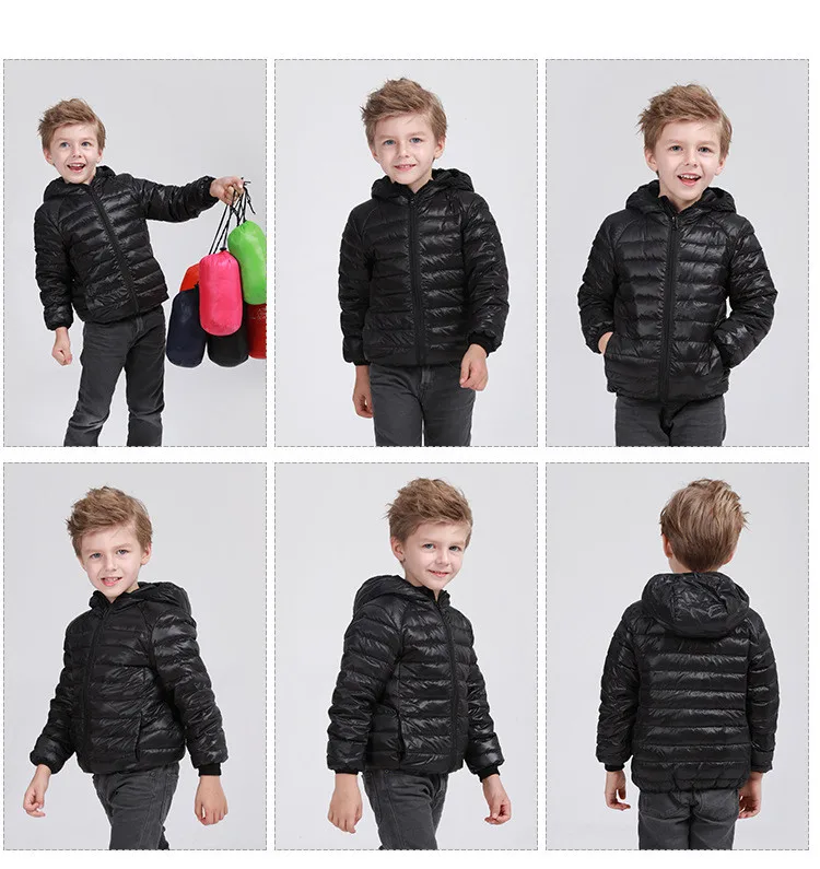 DIL'UFEN/бренд; 90% утиное перо; Ультра-светильник для мальчиков и девочек; детские куртки; сезон осень-зима; детское пуховое пальто; куртки; верхняя одежда