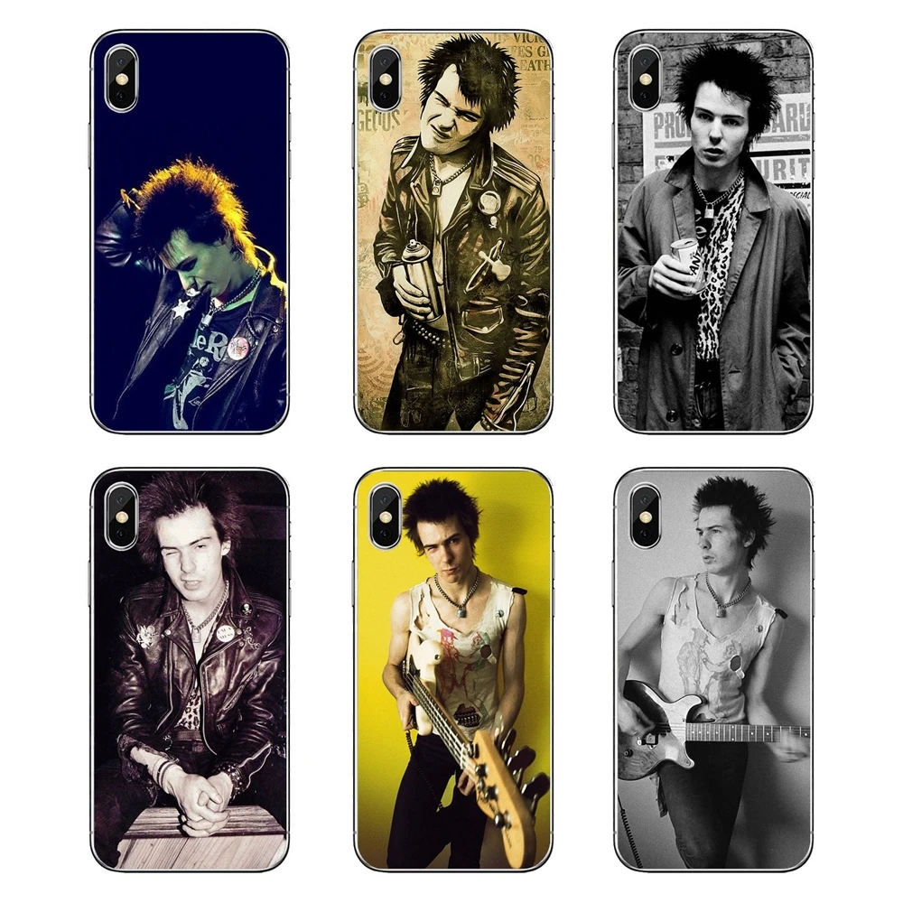 For Huawei P20 Lite Nova 2i 3i 3 GR3 Y6 Pro Y7 Y8 Y9 Prime 2018 2019 Sex Pistols Sid Vicious Poster Print Transparent TPU Covers |