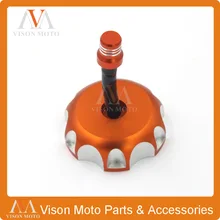 Billet Gas Fuel Tank Cap Cover For KTM Mini SX EXC EGS MXC LC4 50 85 105 125 200 250 300 350 400 450 520 525 Motorcycle Enduro