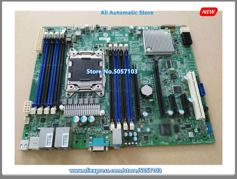 US $715.11 MSS0221 Server Board INTELC602 Chipset Dual Gigabit Network Card