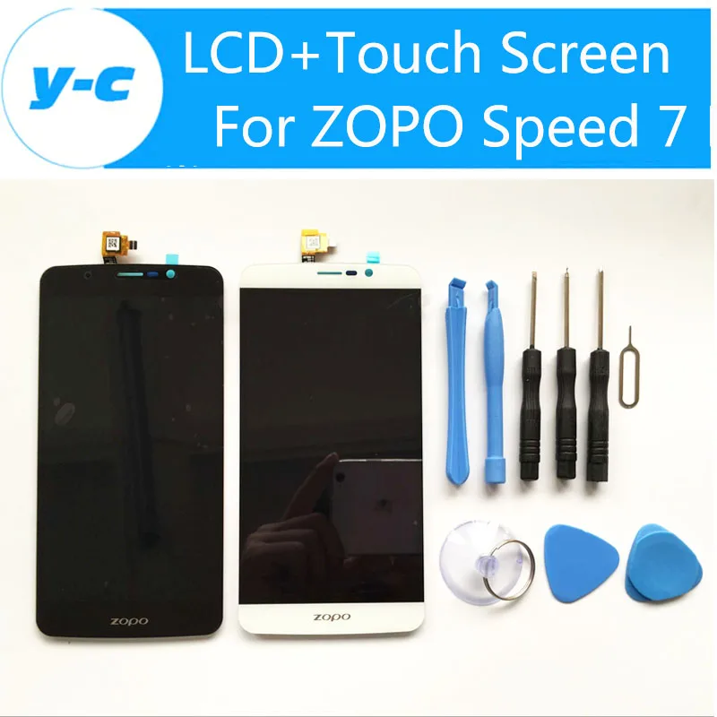 

ZOPO Speed 7 Plus LCD+Touch Screen High Quality Display Digitizer Panel Assembly Replacement For ZOPO Speed 7 Plus 5.5 Inch