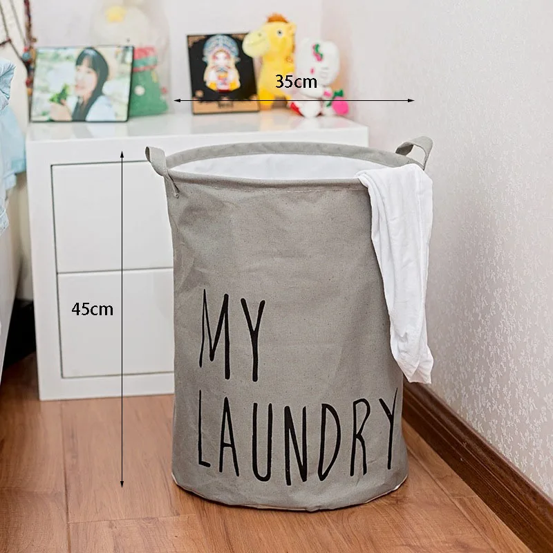 المنزل سلة الغسيل القابلة للطي لعب اطفال تخزين حقيبة الغسيل للملابس قذرة تعرقل منظم كبيرة حجم دلو حقيبة الغسيل s