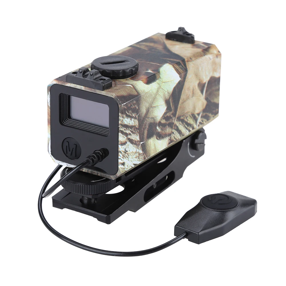 

BOBLOV Mini 700m Laser Rangefinder Mechanical Sight for Hunting Rifle Scope Riflescope Mate Target Distance Measuring Device