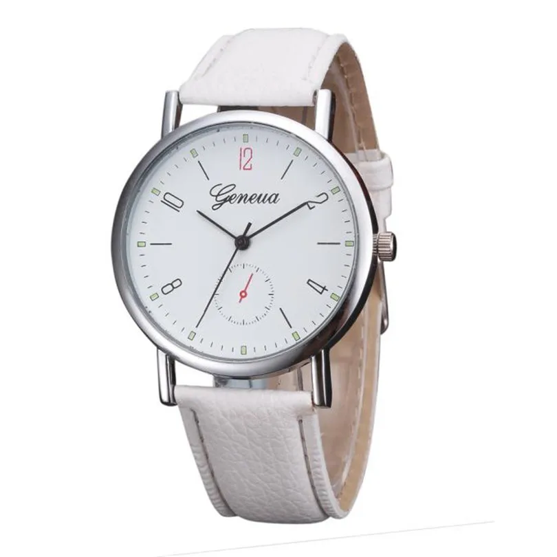 

Creative Womens Watches Retro Design Leather Band Analog Alloy relogio feminino Quartz Wrist Watch Elegant Graceful watch F60