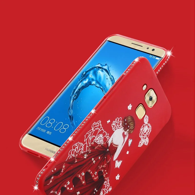Heyjingles чехол для Huawei Nova plus Чехол Мягкий довольно протектор maimang 5 G9 плюс юбка