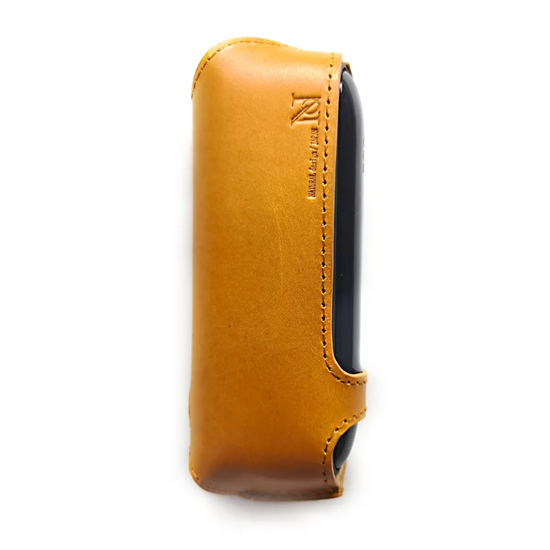 

For IQOS 3.0 Case Genuine Italian Leather Electronic Cigarette Holster 2 in 1 Magnetic Adsorption Clip On Accessories Cover
