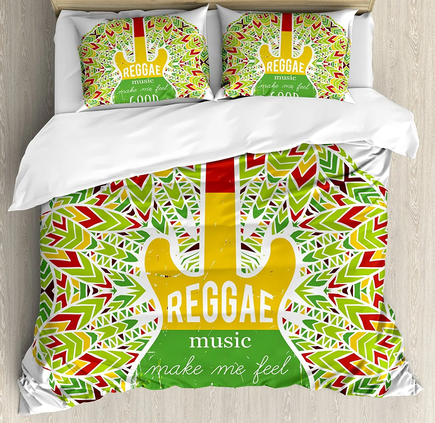 Buy Rasta Duvet Cover Set Reggae Music Makes Me Feel