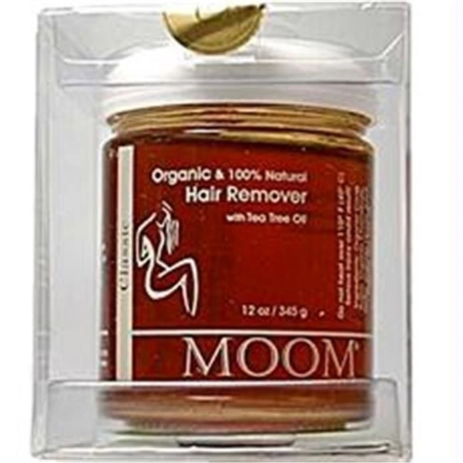Moom B85945 Moom Hair Remover With Tea Tree Oil Refill Jar -1x12oz