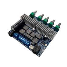 TPA3116D2 Subwoofer Amplifier Board 2.1 Channel High Power Bluetooth 4.2 Audio Amplifier Board DC12V-24V 2*50W+100W tpa3116 2 1 digital audio amplifier board tpa3116d2 subwoofer speaker amplifiers dc12v 24v 2 50w 100w