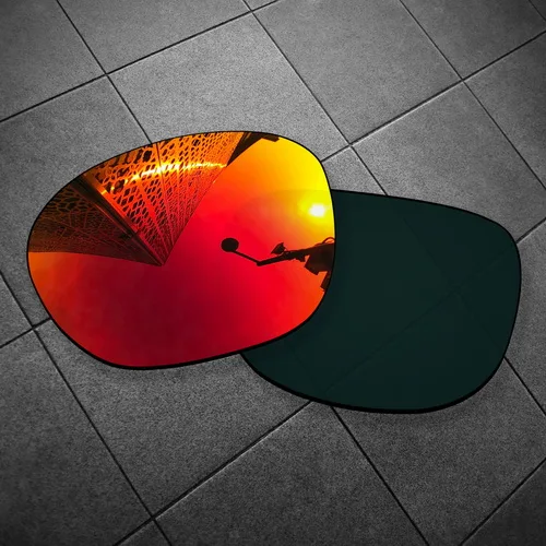 Vonxyz несколько вариантов поляризованные Сменные линзы для-солнцезащитные очки Oakley очки с защелкой - Цвет линз: Ruby Mirror
