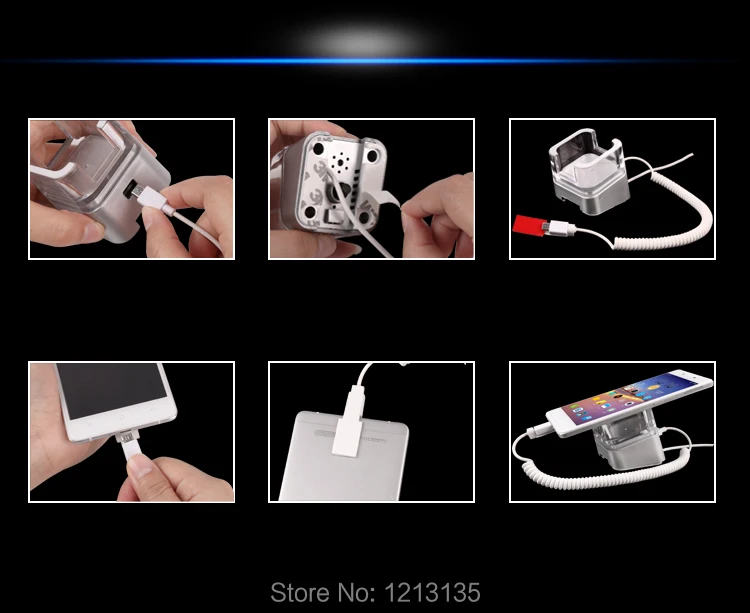 cell_phone_security_display_acrylic_stand_with_alarm_for_huawei