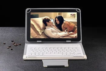 

Folio PU Leather Cover for Samsung Galaxy Tab A 8.0 2017 T380 T385 SM-T385 Tablet Stand Case Bluetooth 3.0 Keyboard Case +pen