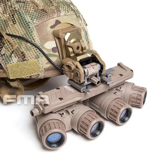 FMA Тактический функциональный GSGM NVG Крепление на шлем TB1301 BK/DE