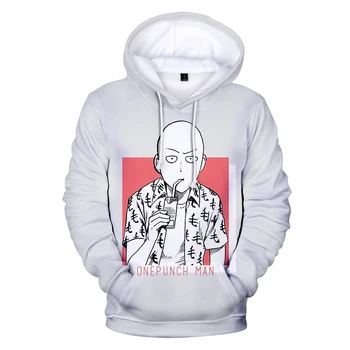 

3D Hoodies Sweatshirts Men/Women Fashion Hoodies printed Anime one punch man season 2 3D Hoodies Hip Hop boy's Sweatshirts 4XL