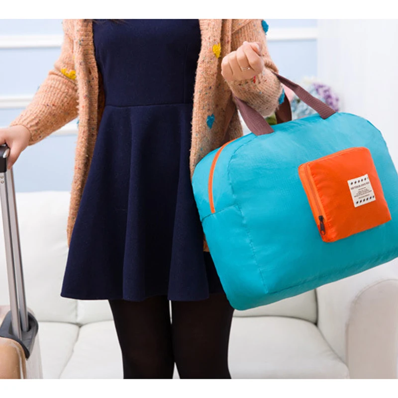 Foldable Gym Bag Women Small Lightweight Travel Duffel Waterproof Yoga Sport Bag Packable Camping Hiking Pack Fitness Handbag